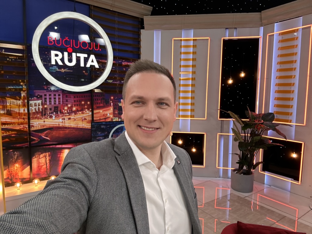 Ignas Zabarauskas renginyje